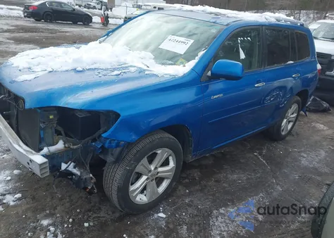 2008 Toyota Highlander Limited z USA, uszkodzony, nr VIN JTEES42A182053671